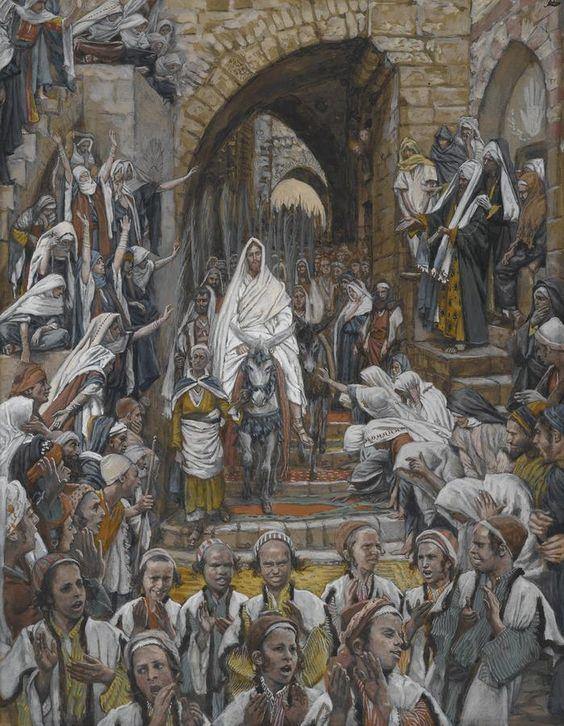 A prociss o nas ruas de Jerusal m James Jacques Joseph Tissot