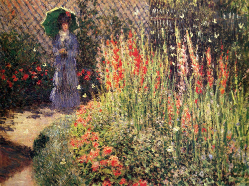 Gladíolo (Claude Monet) - Reprodução com Qualidade Museu