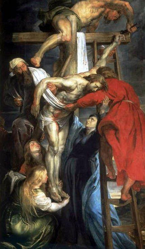 Descida da Cruz (Peter Paul Rubens) - Reprodução com Qualidade Museu