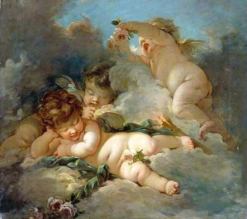 Putti Dormindo