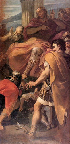 David antes do exército de Saul