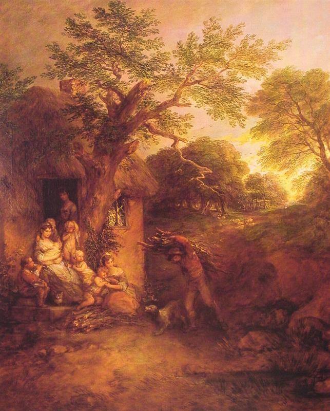 O retorno dos lenhadores - Thomas Gainsborough