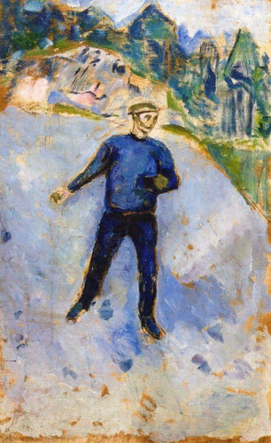 O semeador (Edvard Munch) - Reprodução com Qualidade Museu