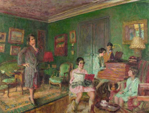 Madame Andre Wormser e seus filhos - Replicarte