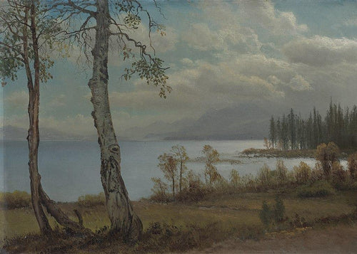 Lake Tahoe (Albert Bierstadt) - Reprodução com Qualidade Museu