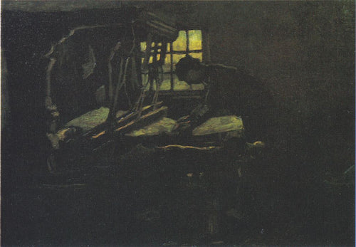 Tecelão em pé no tear (Vincent Van Gogh) - Reprodução com Qualidade Museu