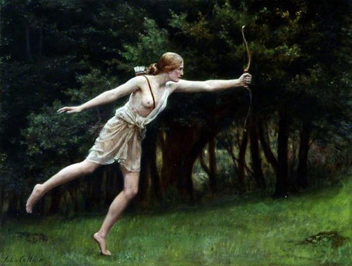 Artemis (John Collier) - Reprodução com Qualidade Museu