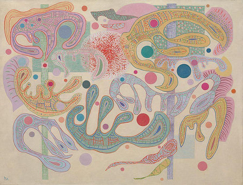 Formes Capricieuses - Formas Caprichosas (Wassily Kandinsky) - Reprodução com Qualidade Museu