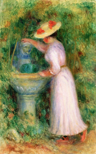 A fonte (Pierre-Auguste Renoir) - Reprodução com Qualidade Museu