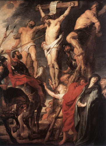 Ataque com uma lança (Peter Paul Rubens) - Reprodução com Qualidade Museu