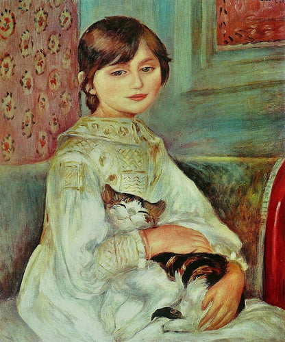Julie Manet (Pierre-Auguste Renoir) - Reprodução com Qualidade Museu