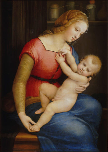 A Virgem da Casa de Orleans (Rafael) - Reprodução com Qualidade Museu