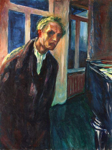 The Night Wanderer (Edvard Munch) - Reprodução com Qualidade Museu