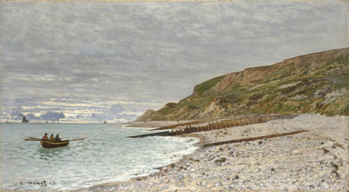 A Ponta de Heve (Claude Monet) - Reprodução com Qualidade Museu