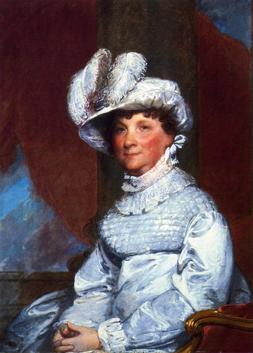 Sra. Barney Smith (Gilbert Stuart) - Reprodução com Qualidade Museu