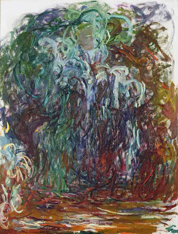 Weeping Willow (Claude Monet) - Reprodução com Qualidade Museu