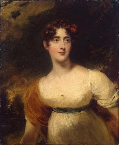 Retrato De Emily Harriet Wellesley-Pole. Lady Raglan