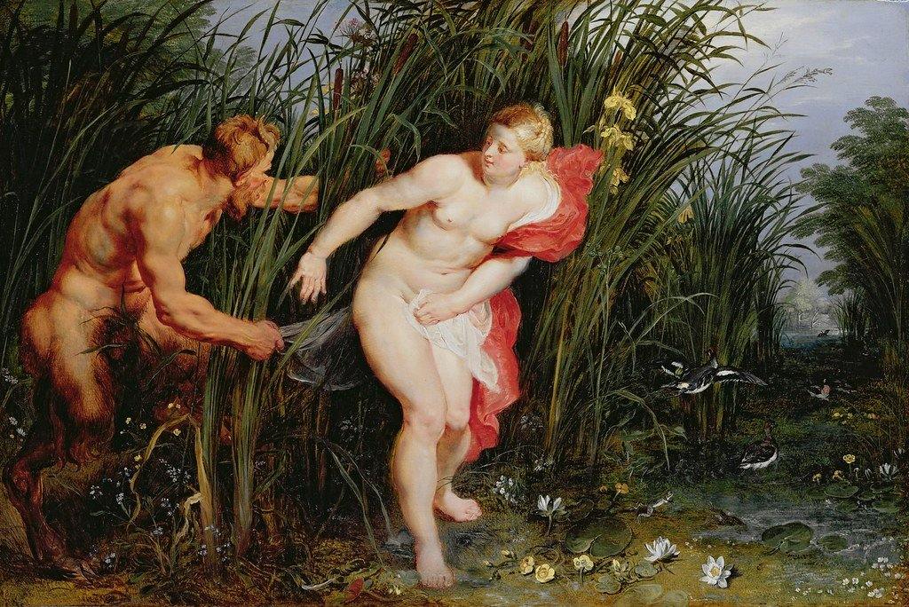 Pan And Syrinx (Peter Paul Rubens) - Reprodução com Qualidade Museu