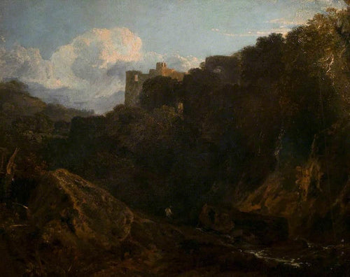 Castelo Cilgerran (Joseph Mallord William Turner) - Reprodução com Qualidade Museu
