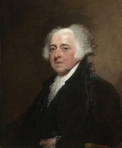 John Adams (Gilbert Stuart) - Reprodução com Qualidade Museu