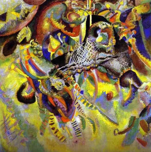 Fuga (Wassily Kandinsky) - Reprodução com Qualidade Museu