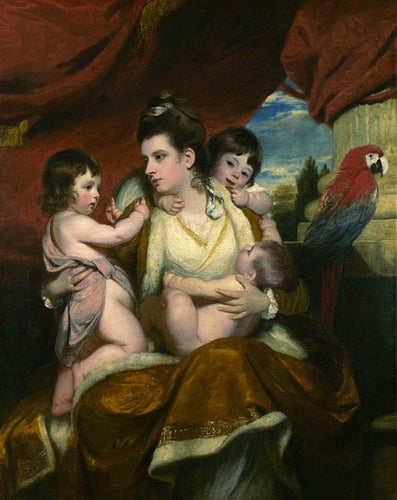 Retrato de Lady Cockburn e seus três filhos mais velhos