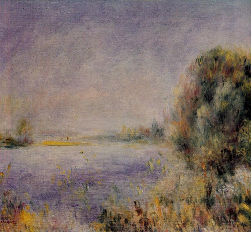 Margens do rio (Pierre-Auguste Renoir) - Reprodução com Qualidade Museu