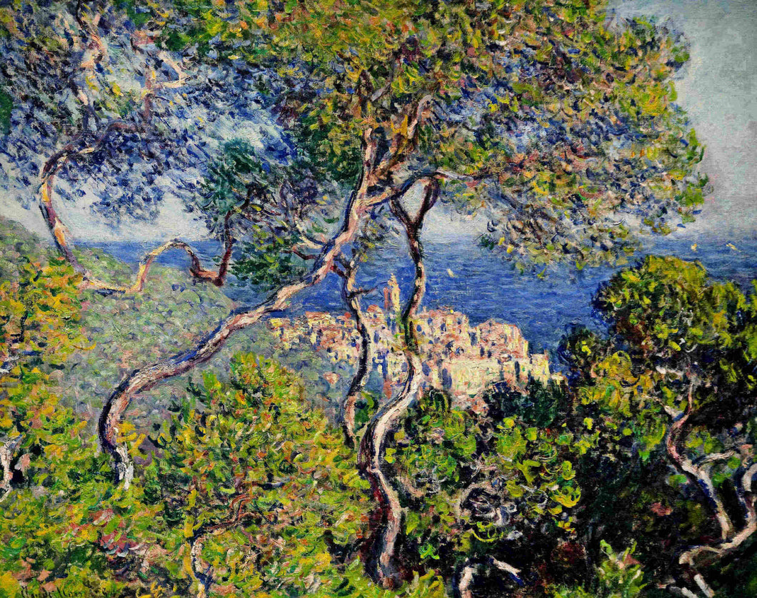 Bordighera (Claude Monet) - Reprodução com Qualidade Museu