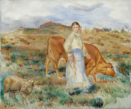 Retorno dos campos (Pierre-Auguste Renoir) - Reprodução com Qualidade Museu