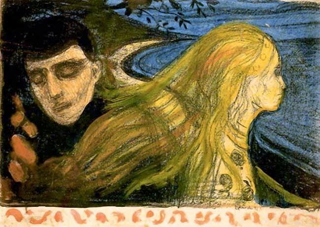 Separação (Edvard Munch) - Reprodução com Qualidade Museu