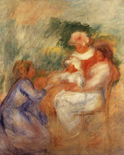 Família (Pierre-Auguste Renoir) - Reprodução com Qualidade Museu