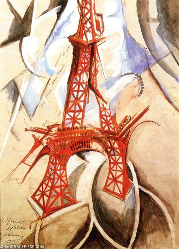 Torre Simultânea (Robert Delaunay) - Reprodução com Qualidade Museu