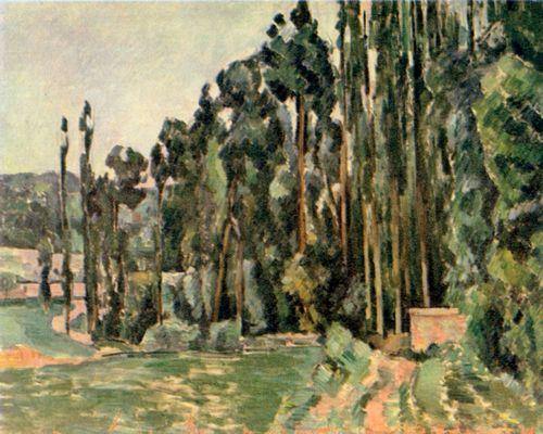 Choupos (Paul Cézanne) - Reprodução com Qualidade Museu
