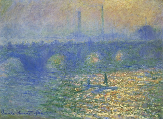 Waterloo Bridge, Londres (Claude Monet) - Reprodução com Qualidade Museu