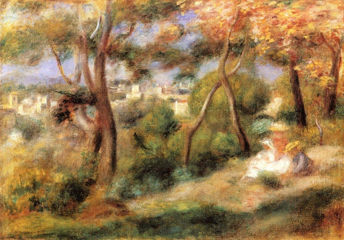 Le Cannet (Pierre-Auguste Renoir) - Reprodução com Qualidade Museu