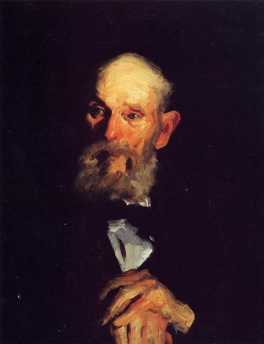 Retrato do meu pai (George Bellows) - Reprodução com Qualidade Museu