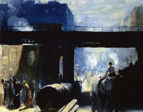 Meio-dia (George Bellows) - Reprodução com Qualidade Museu
