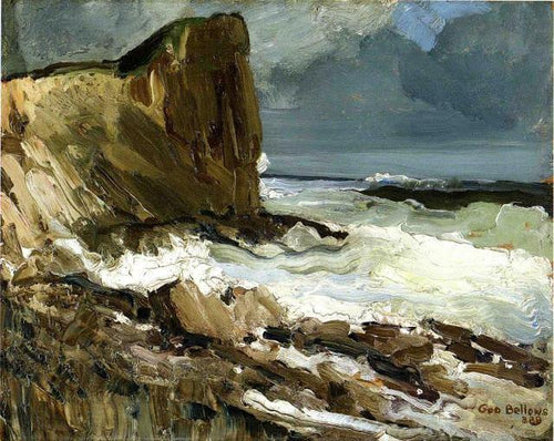 Gull Rock e Whitehead (George Bellows) - Reprodução com Qualidade Museu