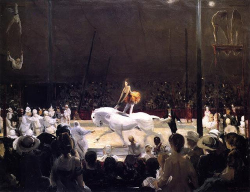 O circo (George Bellows) - Reprodução com Qualidade Museu
