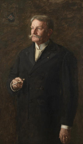 Retrato de Charles Edmund Dana (Thomas Eakins) - Reprodução com Qualidade Museu