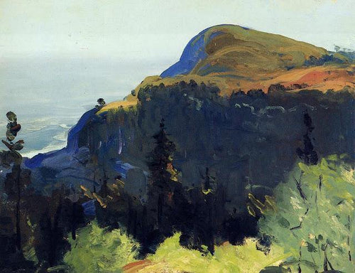 Hill And Valley (George Bellows) - Reprodução com Qualidade Museu