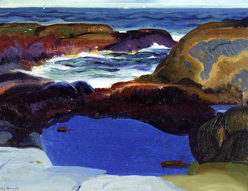 The Blue Pool (George Bellows) - Reprodução com Qualidade Museu