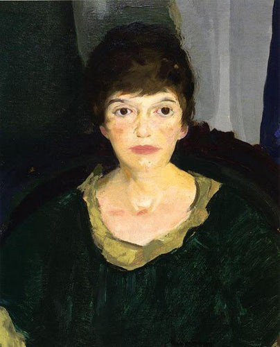 Emma na luz da noite (George Bellows) - Reprodução com Qualidade Museu