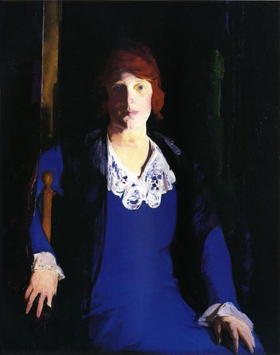 Florence Pierce (George Bellows) - Reprodução com Qualidade Museu