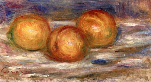 Três limões (Pierre-Auguste Renoir) - Reprodução com Qualidade Museu