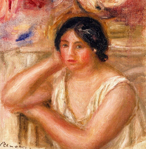 Retrato de Gabrielle (Pierre-Auguste Renoir) - Reprodução com Qualidade Museu