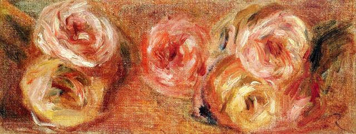 Spray de rosas (Pierre-Auguste Renoir) - Reprodução com Qualidade Museu