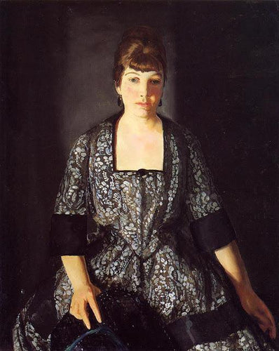 Emma In The Black Print (George Bellows) - Reprodução com Qualidade Museu