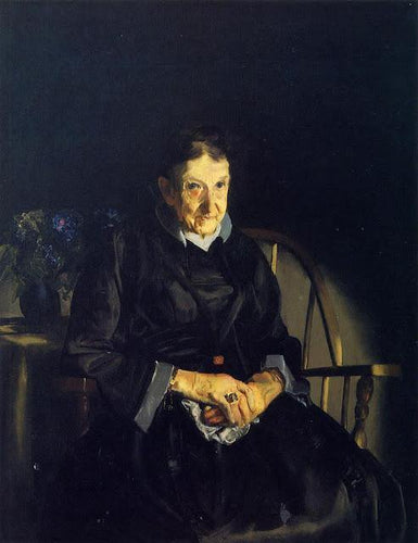 Tia fanny (George Bellows) - Reprodução com Qualidade Museu