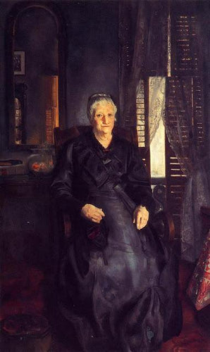 Minha mãe (George Bellows) - Reprodução com Qualidade Museu